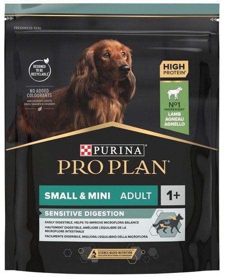 Purina Pro Plan Adult Small & Mini Sensitive Digestion Lamb 700g