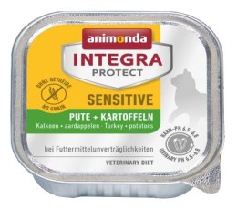 Animonda Integra Protect Sensitive dla kota - z indykiem i ziemniakami tacka 100g