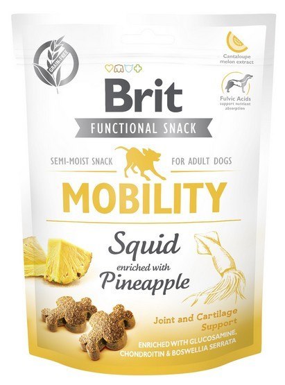 Brit Functional Snack Mobility Squid 150g