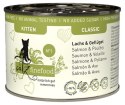 Catz Finefood Classic Kitten N.05 Łosoś i drób puszka 200g