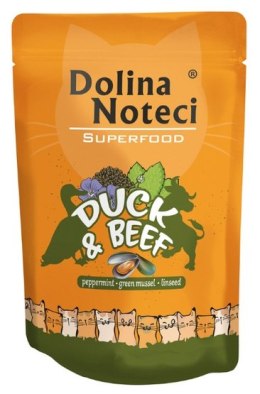 Dolina Noteci Superfood Kot Kaczka i wołowina saszetka 85g