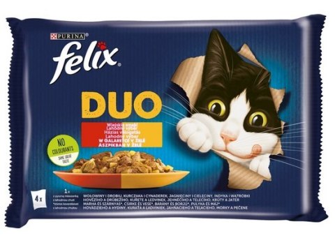 Felix Fantastic Duo Wiejskie Smaki galaretka saszetki 4x85g