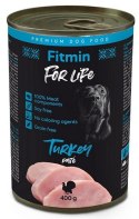 Fitmin Dog For Life Turkey puszka 400g