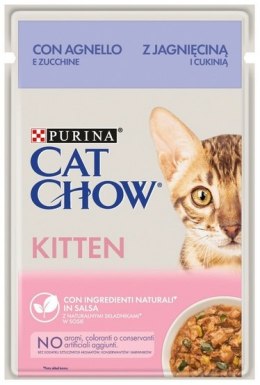 Purina Cat Chow Kitten Jagnięcina saszetka 85g