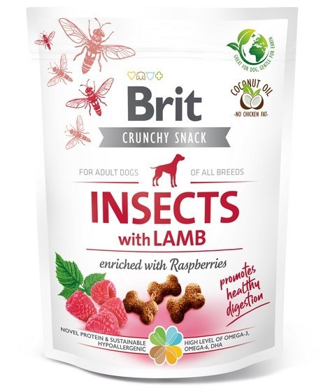 Brit Care Dog Crunchy Cracker Insect & Lamb 200g