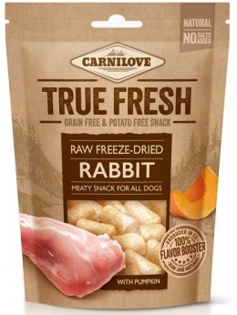 Carnilove Dog Snack True Fresh RAW Freeze-Dried Rabbit & Pumpkin 40g