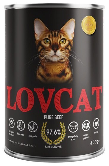 Lovcat Pure Beef puszka 400g