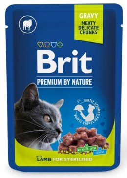 Brit Premium By Nature Cat Sterilised Lamb sos saszetka 100g