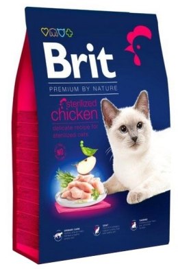 Brit Premium By Nature Cat Sterilized Chicken 8kg