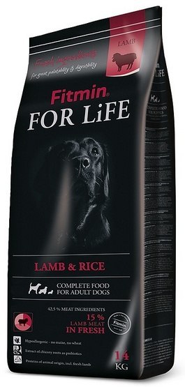 Fitmin Dog For Life Adult Lamb & rice 14kg