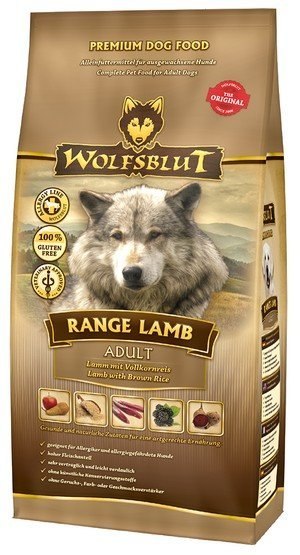 Wolfsblut Dog Range Lamb Adult - jagnięcina i ryż 12,5kg