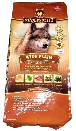 Wolfsblut Dog Wide Plain Large Breed konina i bataty 12,5kg