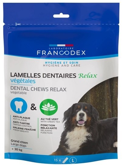 Francodex Paski Dental Relax Large 15szt 502,5g [FR172370]