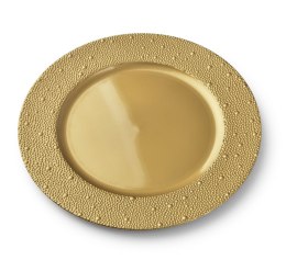 BLANCHE GOLD Podtalerz artykuł dekoracyjny 33xh2cm