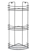 CARL BLACK Półka łazienkowa 3-półkowa