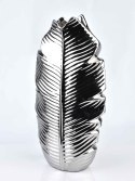 LEAF SILVER WAZON 7,5x17xh35cm