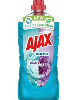 AJAX Płyn 1L do podłóg BOOST OCET&LAWENDA