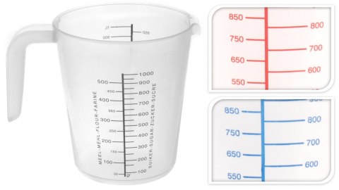 DZBANEK Z MIARKĄ 1000ML