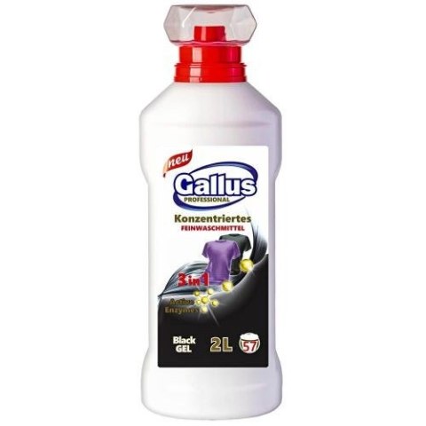 GALLUS Żel do prania 2L 57p 3w1 BLACK