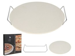 KAMIEŃ DO PIECZENIA PIZZY Z UCHWYTEM 33cm