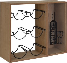 STOJAK NA WINO MDF 40X15X35CM