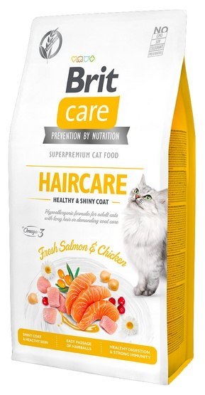 Brit Care Cat Grain Free Haircare Healthy & Shiny Coat 2kg