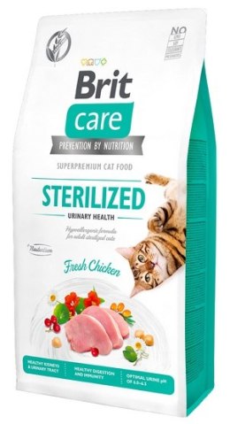 Brit Care Cat Grain Free Sterilized Urinary Health 2kg