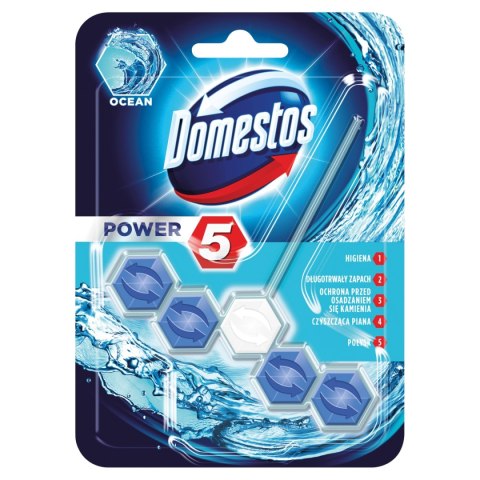 DOMESTOS Zawieszka WC 55g Power5 OCEAN