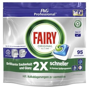 FAIRY Kapsułki ALL-IN-ONE 95szt Original do zmywarki 1283g