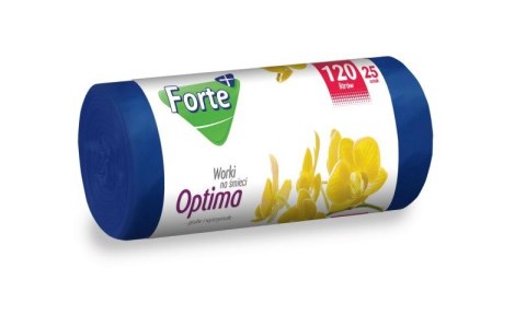 FORTE Worki na śmieci LDPE 120L 25szt OPTIMA