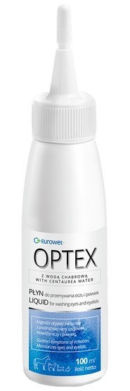 Optex - Płyn do przemywania oczu i powiek psa lub kota 100ml