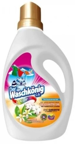 WASCHKONIG Żel 100p 3L color ORANGEN UND BAUMWOLLEXTRAKT do prania