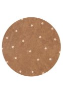 Dywan do prania Round Dot Chestnut 140cm