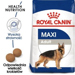 Royal Canin Maxi Adult karma sucha dla psów dorosłych, do 5 roku życia, ras dużych 18kg (15+3kg)