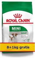 Royal Canin Mini Adult karma sucha dla psów dorosłych, ras małych 9kg (8+1kg)