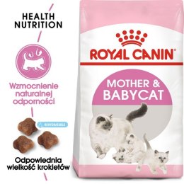 Royal Canin Mother&Babycat karma sucha dla kotek w okresie ciąży, laktacji i kociąt od 1 do 4 miesiąca 2kg