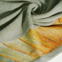 Ręcznik STELLA 50x90 cm oliwka EVA MINGE Ekskluzywny, gruby ręcznik wykonany z chłonnej i miękkiej bawełny. EUROFIRANY B.B. Choczyńscy Sp.J.