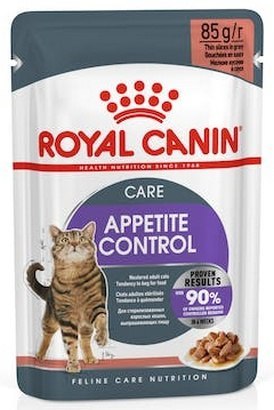 Royal Canin Appetite Control Care karma mokra w sosie dla kotów dorosłych, domagających się jedzenia saszetka 85g