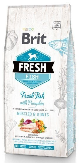 Brit Fresh Dog Adult Large Fish & Pumpkin 2,5kg