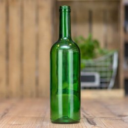 Butelka na wino BORDEAUX 750ml zielona