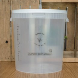 Pojemnik fermentacyjny 30l z pokrywą (przeźroczysty)