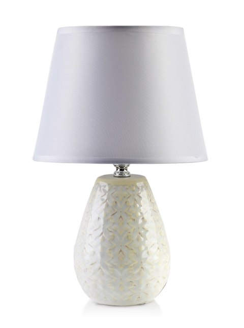 LETI BEIGE Lampa stołowa 12x10xh30cm