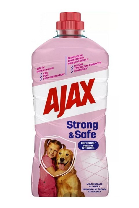 AJAX Płyn 1L do uniwersalny STRONG& SAFE