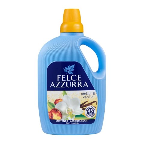 FELCE AZURRA Płyn do płukania 3L 45p Amber&Vanilla