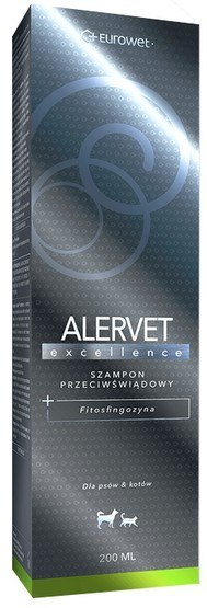 Alervet Excellence - szampon przeciwświądowy dla kota i psa 200ml