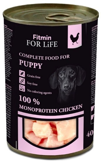 Fitmin Dog For Life Puppy Chicken puszka 400g