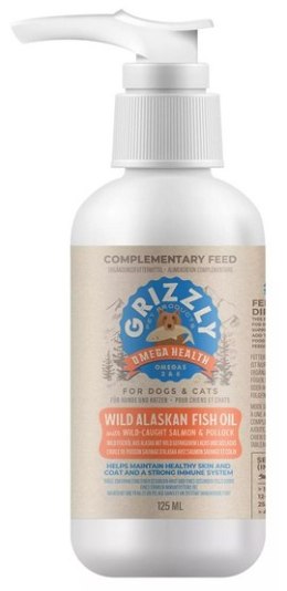 Grizzly Omega Health - olej z dzikiego łososia 125ml