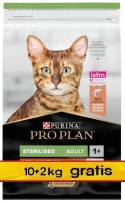 Purina Pro Plan Cat Adult Sterilised Vital Functions Łosoś 12kg (10+2kg gratis)