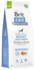 Brit Care Sustainable Adult Large Breed Chicken & Insect 12kg