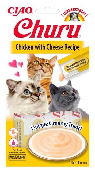 Inaba Ciao Cat Churu Creamy Kurczak i ser 56g